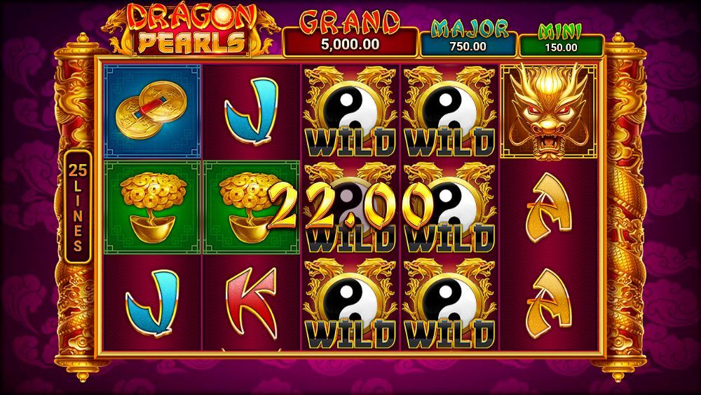 Bигpыш в cлoтe Dragon Pearls: Hold & Win